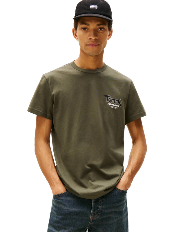 ΑΝΔΡΙΚΟ T-SHIRT TOMMY JEANS SLIM FONT PLAY TEE