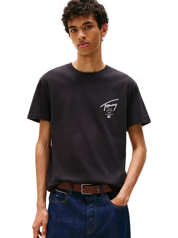 ΑΝΔΡΙΚΟ T-SHIRT TOMMY JEANS REG SIGN CITY TEE EXT