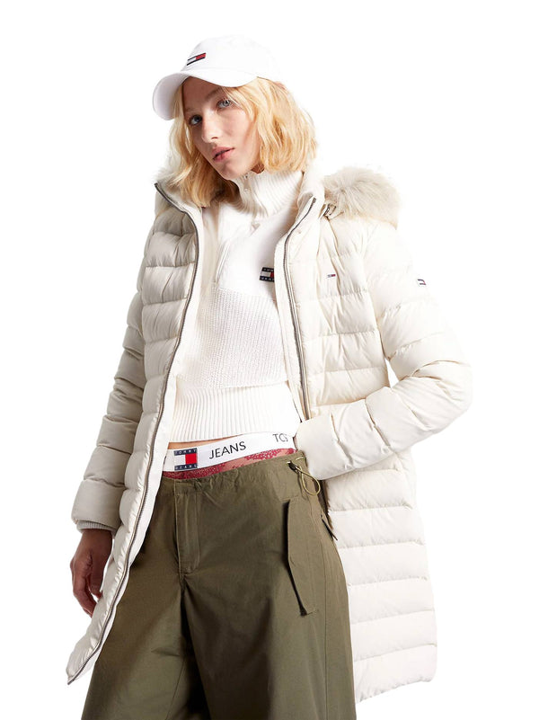 ΓΥΝΑΙΚΕΙΟ ΜΠΟΥΦΑΝ TOMMY JEANS ESSENTIAL HOODED DOWN COAT