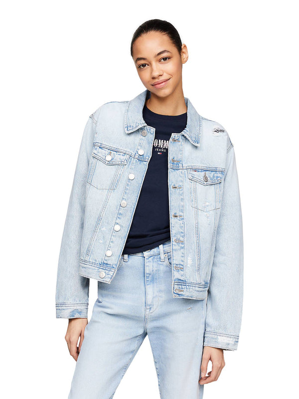 ΓΥΝΑΙΚΕΙΟ JEAN ΜΠΟΥΦΑΝ TOMMY JEANS MOM CLS JACKET BH0015