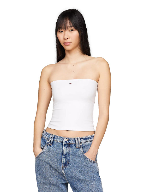 ΓΥΝΑΙΚΕΙΟ STRAPLESS TOP ΤΟΜΜΥ JEANS TJW ESSENTIAL TUBE TOP