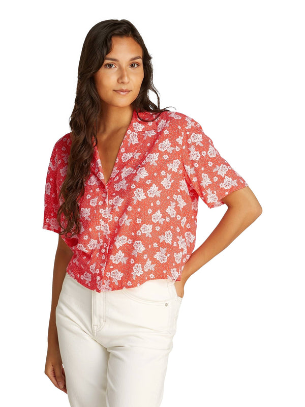 ΓΥΝΑΙΚΕΙΟ ΠΟΥΚΑΜΙΣΟ TOMMY JEANS TJW RLX CRP SS SHIRT