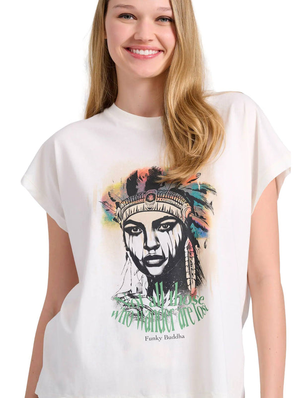 ΓΥΝΑΙΚΕΙΟ T-SHIRT FUNKY BUDDHA