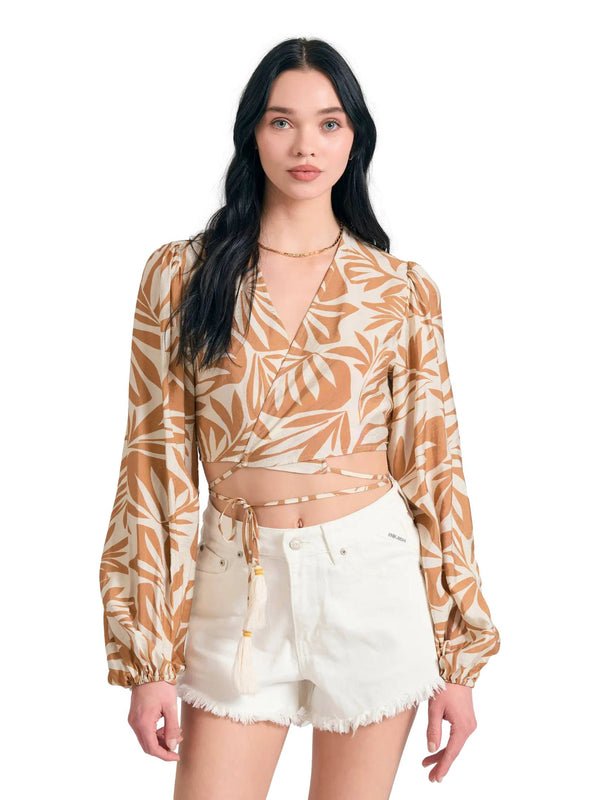 ΓΥΝΑΙΚΕΙO TOP FUNKY BUDDHA CROPPED