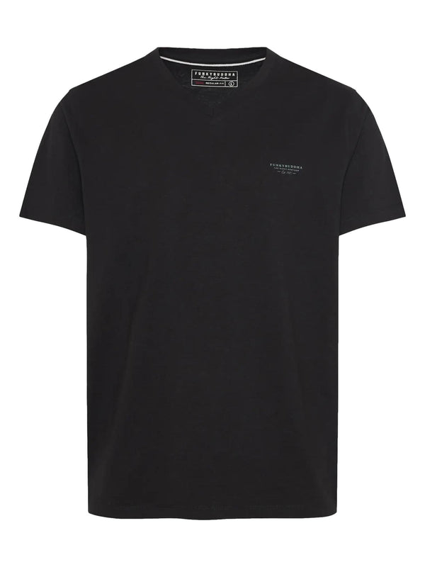 ΑΝΔΡΙΚΟ T-SHIRT FUNKY BUDDHA BASIC V-NECK