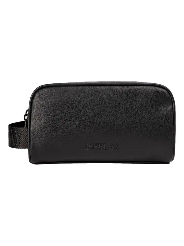ΑΝΔΡΙΚΟ ΝΕΣΕΣΕΡ REPLAY HAMMERED TOILETRY BAG