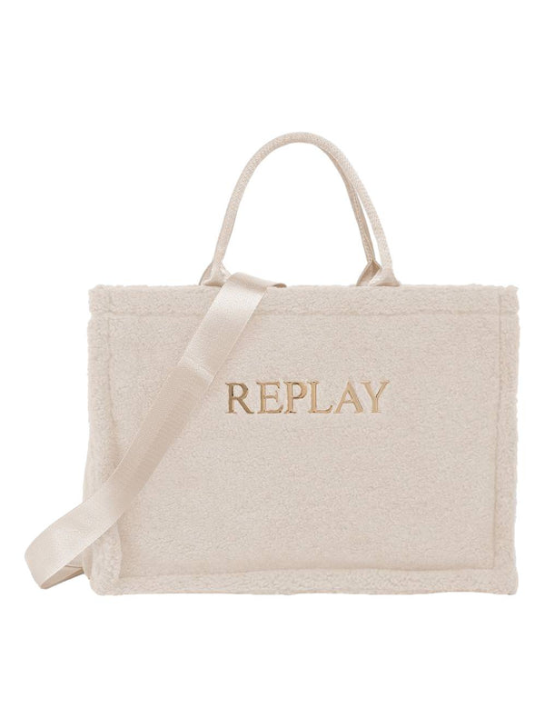 ΓΥΝΑΙΚΕΙΑ ΤΣΑΝΤΑ ΩΜΟΥ REPLAY FAKE FUR