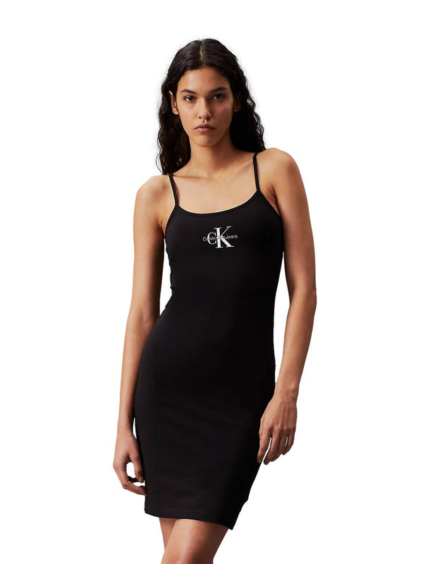 ΓΥΝΑΙΚΕΙΟ ΦΟΡΕΜΑ CALVIN KLEIN JEANS MONOLOGO STRAPPY DRESS