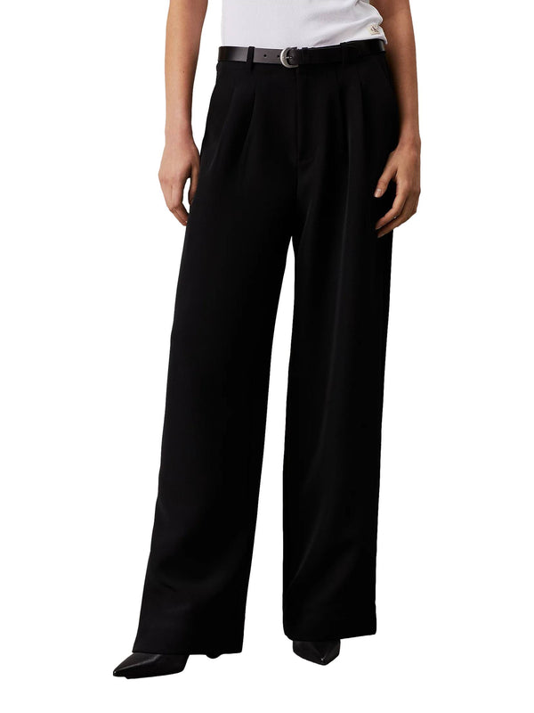 ΓΥΝΑΙΚΕΙΟ ΥΦΑΣΜΑΤΙΝΟ ΠΑΝΤΕΛΟΝΙ CALVIN KLEIN JEANS STRETCH CREPE STRAIGHT PANT