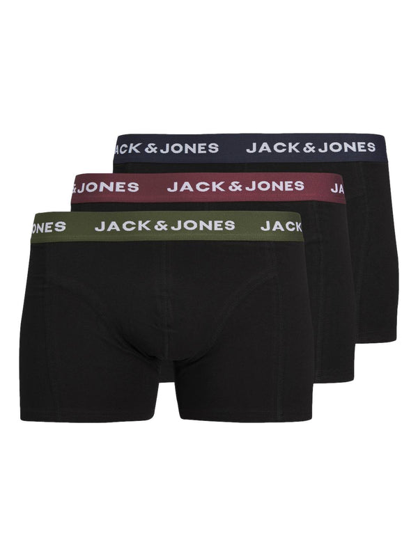 ΑΝΔΡΙΚΑ BOXER JACK & JONES  JACARON SOLID TRUNKS 3-PACK