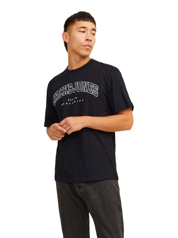 ΑΝΔΡΙΚΟ T-SHIRT JACK & JONES JJECALEB VARSITY TEE O-NECK