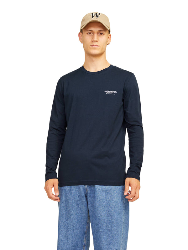ΑΝΔΡΙΚΗ ΜΠΛΟΥΖΑ JACK & JONES JJALVIS TEE LS CREW NECK