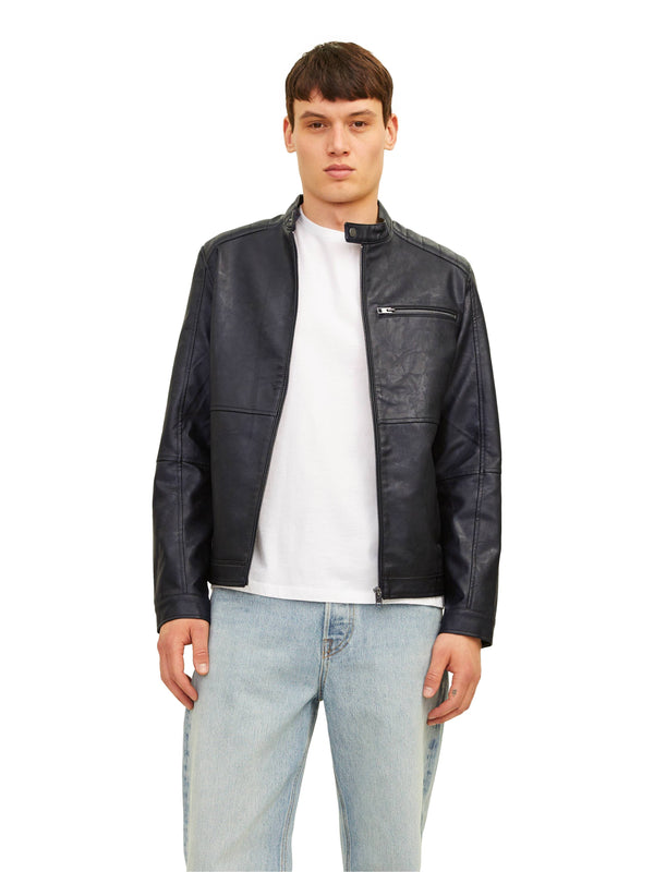 ΑΝΔΡΙΚΟ JACKET JACK & JONES JJEDYLAN PU BIKER JACKET NOOS