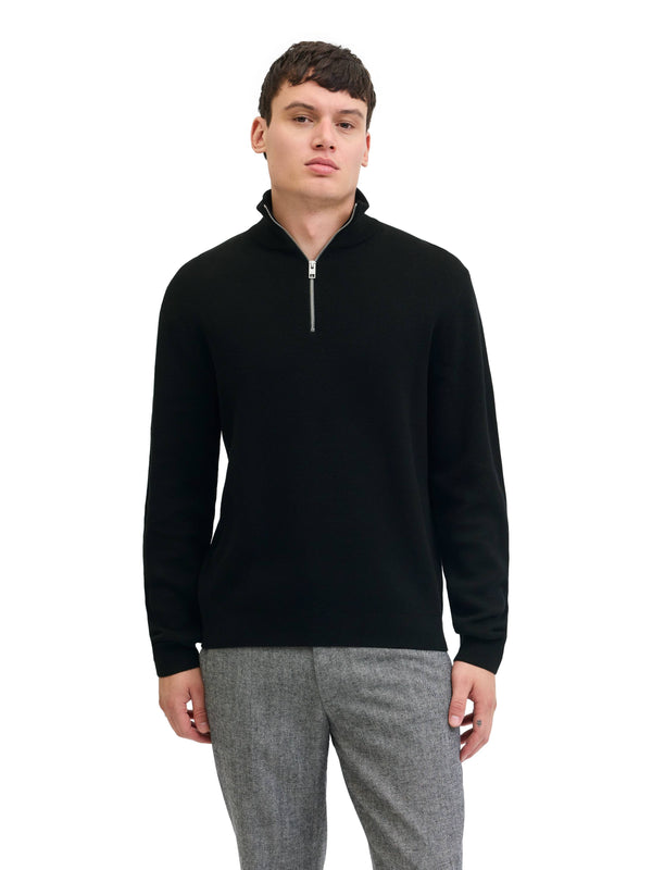 ΑΝΔΡΙΚΟ ΠΟΥΛΟΒΕΡ JACK & JONES JPRBLAMILANO STITCH KNIT HALF ZIP SN