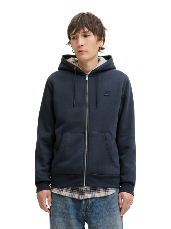 ΑΝΔΡΙΚΗ ΖΑΚΕΤΑ JACK & JONES JPRBLUMASON TEDDY SWEAT ZIP LN