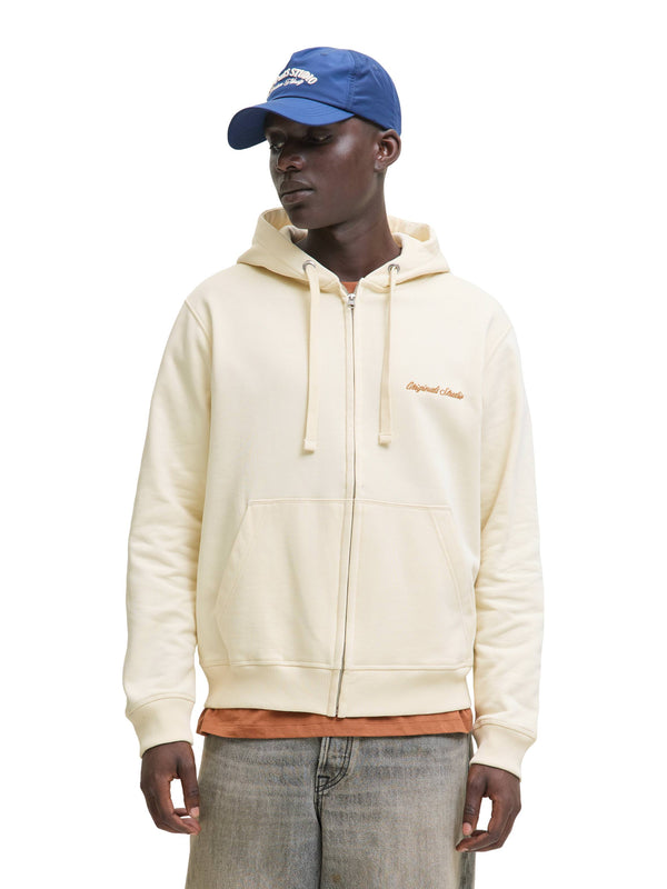 ΑΝΔΡΙΚΗ ΖΑΚΕΤΑ JACK & JONES JORNORREBRO EMB SWEAT ZIP HOOD