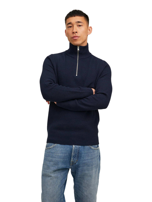 ΑΝΔΡΙΚΟ ΠΟΥΛΟΒΕΡ HALF-ZIP JACK & JONES JPRPERFECT KNIT