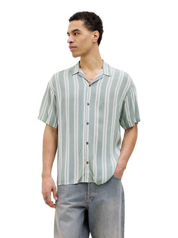 ΑΝΔΡΙΚΟ ΚΟΝΤΟΜΑΝΙΚΟ ΠΟΥΚΑΜΙΣΟ JACK & JONES JJEJEFF STRIPE RESORT SHIRT SS SN
