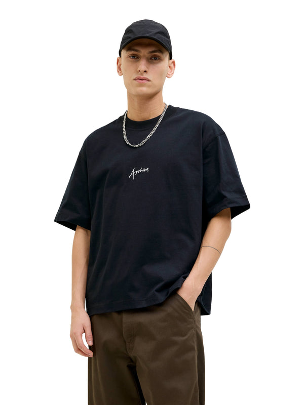 ΑΝΔΡΙΚΟ T-SHIRT JACK & JONES JCODYNAMIC SCRIPT TEE SS CREW NECK