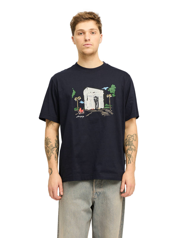ΑΝΔΡΙΚΟ T-SHIRT JACK & JONES JORMANCHESTER SKETCH TEE SS