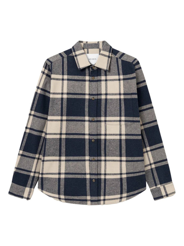 ΑΝΔΡΙΚΟ ΠΟΥΚΑΜΙΣΟ FLANNEL LES DEUX JEREMY