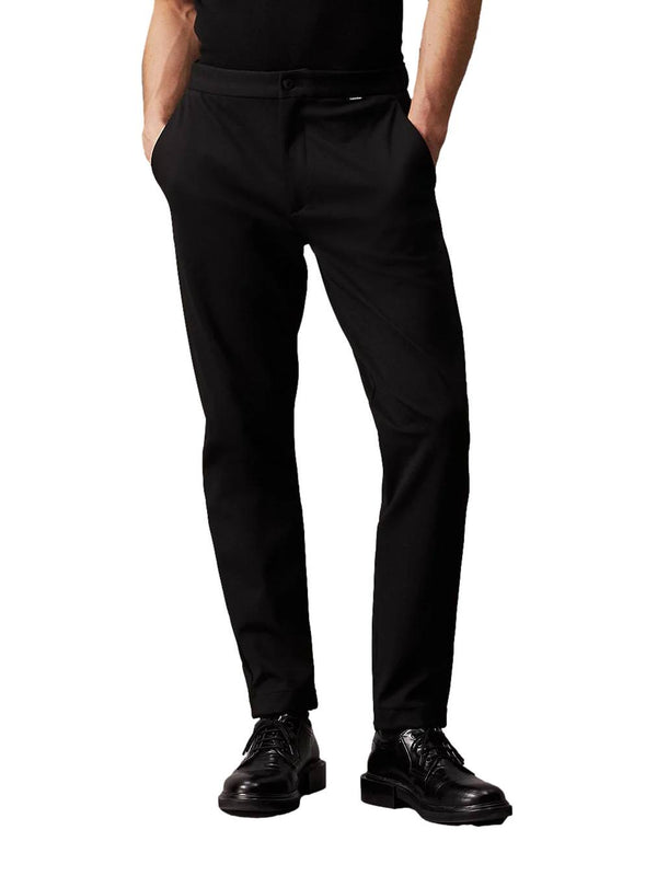 ΑΝΔΡΙΚΟ ΠΑΝΤΕΛΟΝΙ ΥΦΑΣΜΑΤΙΝΟ CALVIN KLEIN COMFORT KNIT TAPERED PANT