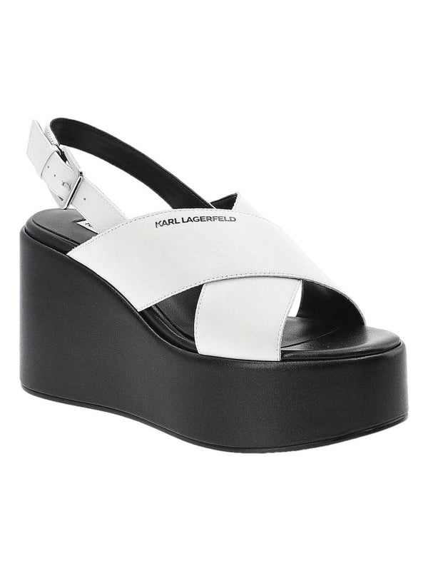 ΓΥΝΑΙΚΕΙΑ ΠΛΑΤΦΟΡΜΑ KARL LAGERFELD WENDY KROSS STRAP SLING