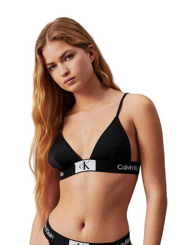 ΓΥΝΑΙΚΕΙΟ BIKINI TOP CALVIN KLEIN FIXED TRIANGLE-PR