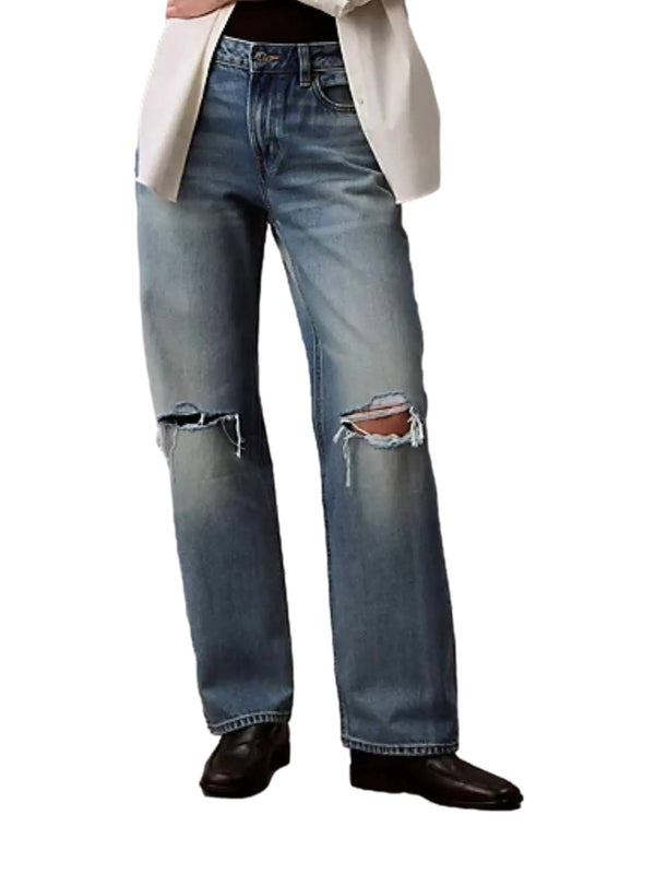 ΓΥΝΑΙΚΕΙΟ JEAN CALVIN KLEIN JEANS SIGNATURE 90s STRAIGHT GOLD DUST