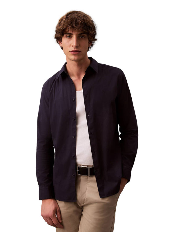 ΑΝΔΡΙΚΟ ΠΟΥΚΑΜΙΣΟ CALVIN KLEIN LS SOLID STRETCH SLIM SHIRT