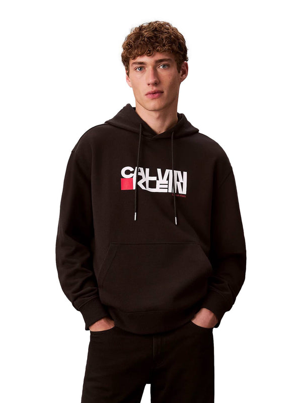 ΑΝΔΡΙΚΟ ΦΟΥΤΕΡ CALVIN KLEIN JEANS LS EU 350TERRY CK REDBOX GRAPHIC