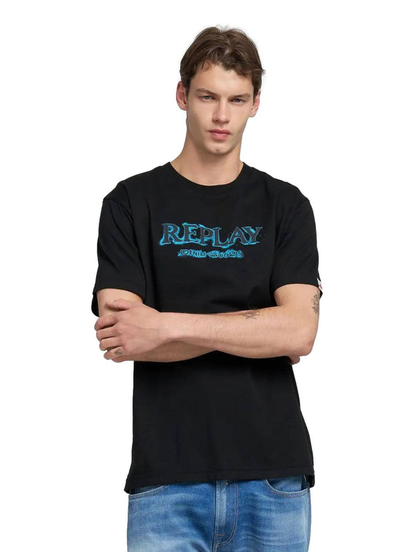 ΑΝΔΡΙΚΟ T-SHIRT REPLAY COTTON PRINT