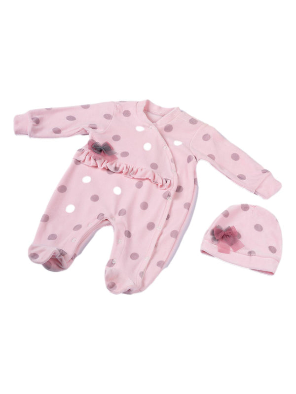 ΒΡΕΦΙΚΟ ΦΟΡΜΑΚΙ ΒΕΛΟΥΤΕ EBITA "POLKA DOTS"