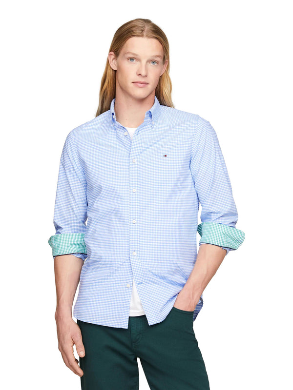 ΑΝΔΡΙΚΟ ΠΟΥΚΑΜΙΣΟ TOMMY HILFIGER FLEX TEXTURED GINGHAM SF SHIRT