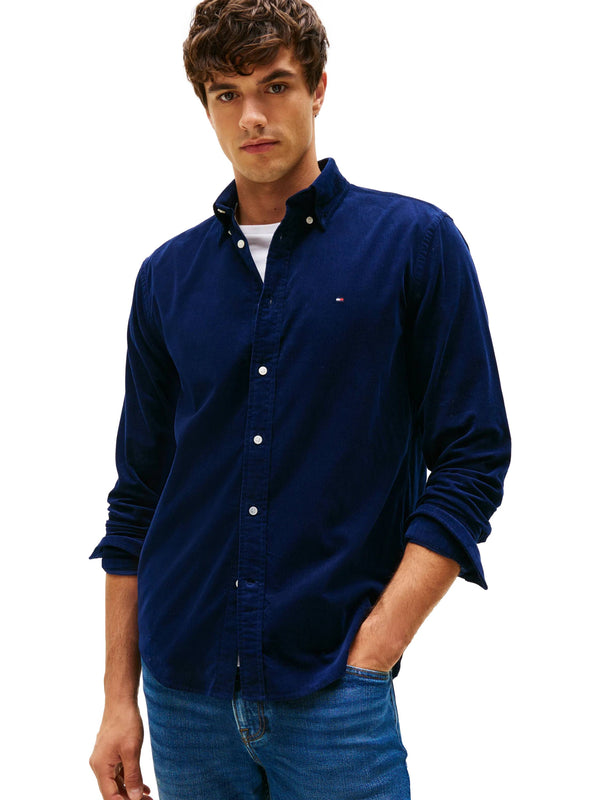 ΑΝΔΡΙΚΟ ΚΟΤΛΕ ΠΟΥΚΑΜΙΣΟ TOMMY HILFIGER SOLID CORDUROY RF SHIRT