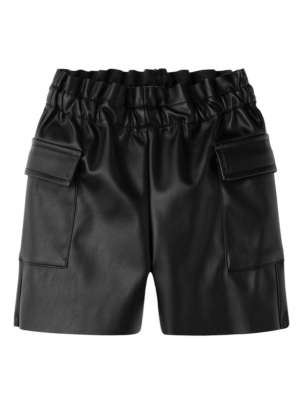 ΠΑΙΔΙΚΟ ΣΟΡΤΣ ΔΕΡΜΑΤΙΝΗΣ NAME IT NMFSIANINE PU SHORTS