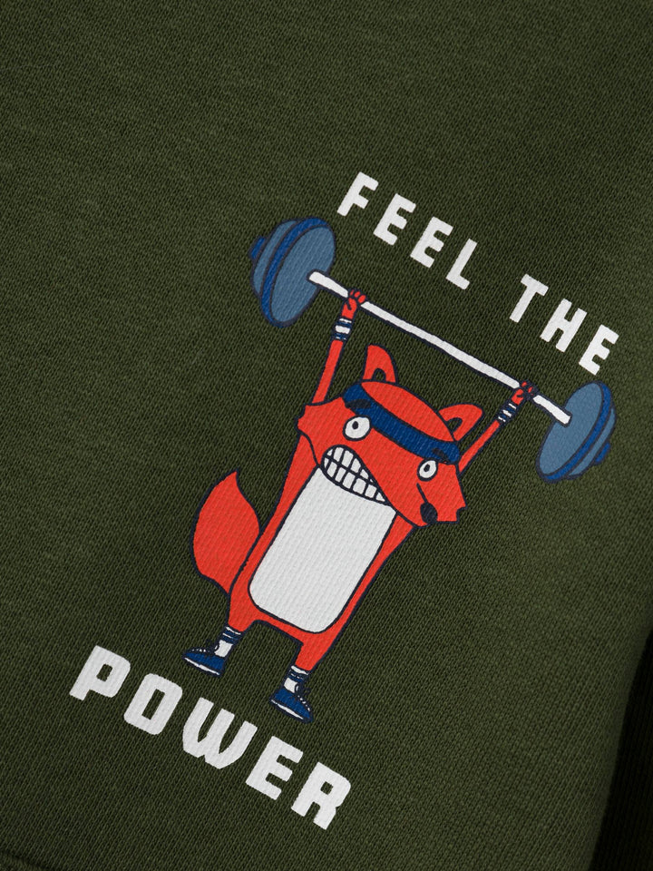 NAME IT Nkmvildar Ls Sweat Box Bru Sweatshirt Children NAME IT Nkmvildar Ls Sweat Box Bru Sweatshirt Children