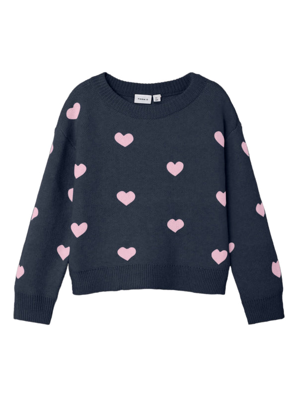 ΠΑΙΔΙΚΟ ΠΟΥΛΟΒΕΡ ΝΑΜΕ ΙΤ NMFODESSA LS KNIT BF