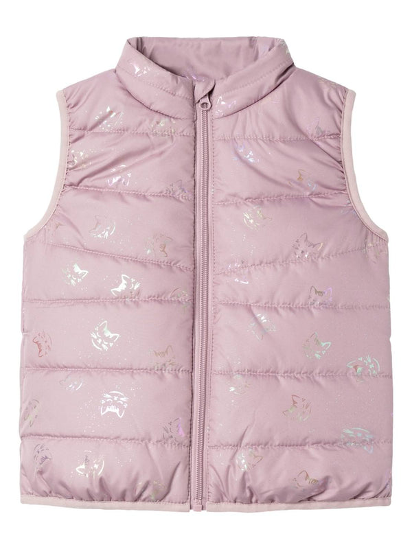 ΠΑΙΔΙΚΟ ΑΜΑΝΙΚΟ ΜΠΟΥΦΑΝ NAME IT NMFMYLANE VEST FOIL2