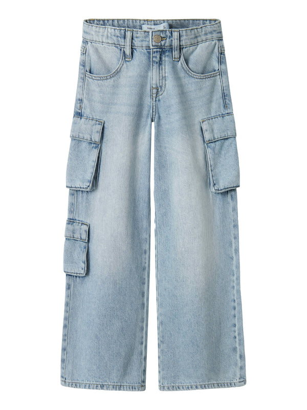 ΠΑΙΔΙΚΟ JEAN NAME IT NKFBELLA WIDE CARGO JEANS 8772
