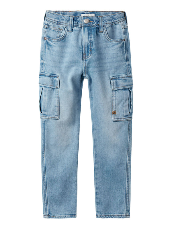 ΠΑΙΔΙΚΟ JEAN CARGO NAME IT NKMSILAS TAP CARGO JEANS 6650-AZ NOOS