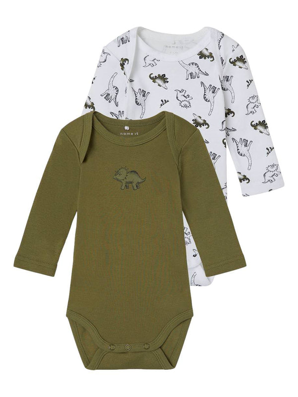 ΠΑΙΔΙΚA ΦΟΡΜΑΚΙA NAME IT NBMBODY 2P LS DINO 2-PACK