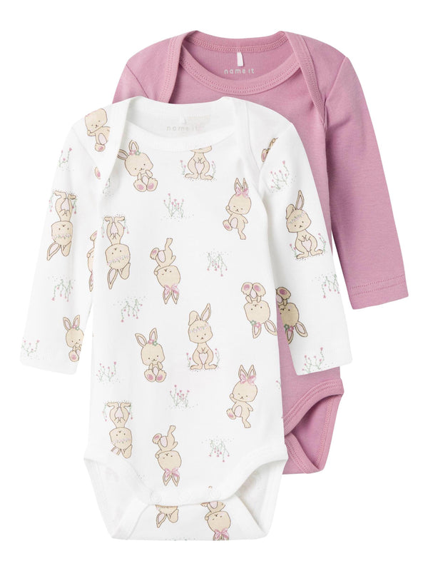 ΠΑΙΔΙΚΑ ΚΟΡΜΑΚΙΑ NAME IT RABBIT NOOS 2-PACK