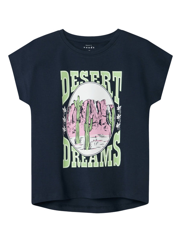 ΠΑΙΔΙΚΟ T-SHIRT NAME IT NKFVIOLET CAPSL TOP