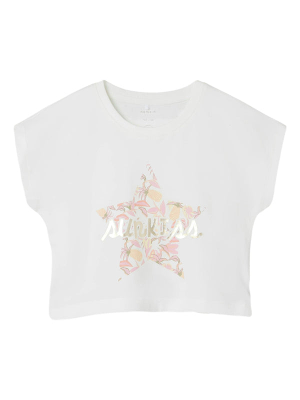 ΠΑΙΔΙΚΟ T-SHIRT NAME IT NKFFRIDA CAPSL CROP TOP PS