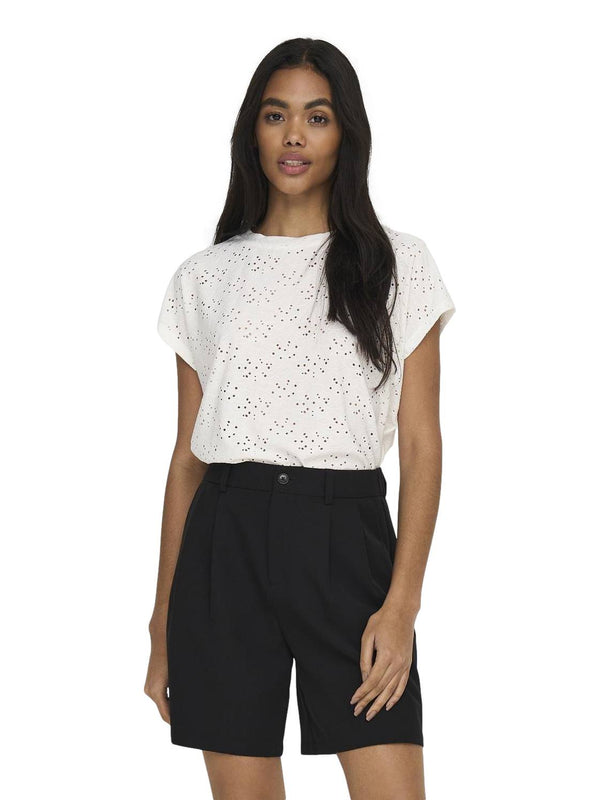 ΓΥΝΑΙΚΕΙΟ T-SHIRT ONLY ONLSMILLA S/S TOP JRS NOOS