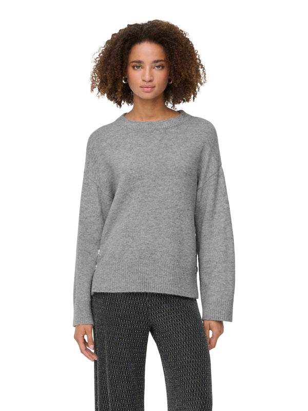 ΓΥΝΑΙΚΕΙΟ ΠΟΥΛΟΒΕΡ ONLY ONLRENE LIFE LS BUTTON Ο-NECK CC KNT