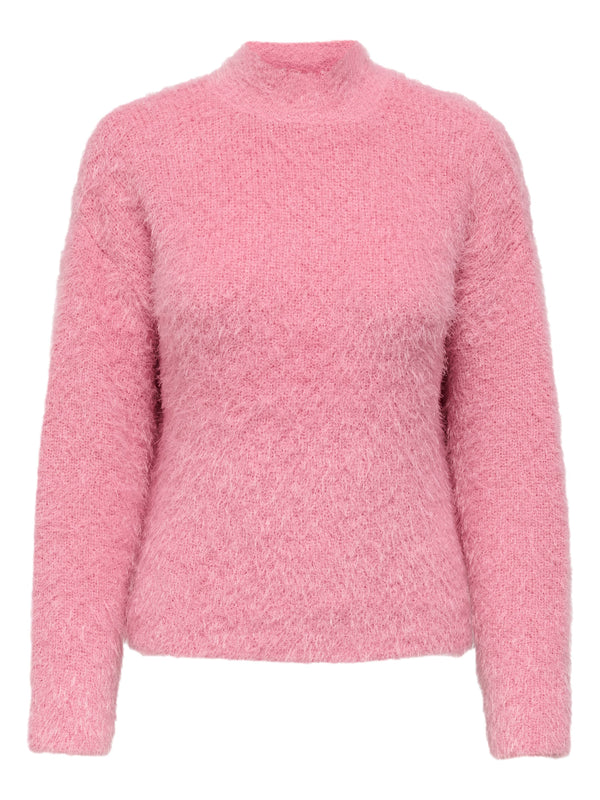 ΓΥΝΑΙΚΕΙΟ ΠΟΥΛΟΒΕΡ ONLY ONLLULU LS RIB HIGHNECK CC KNT
