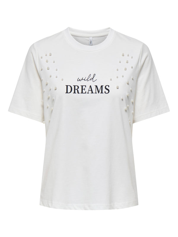 ΓΥΝΑΙΚΕΙΟ T-SHIRT ONLY ONLJOLLY LIFE S/S BOXY PRINT TOP JRS