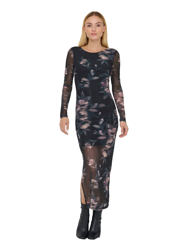 ΓΥΝΑΙΚΕΙΟ ΦΟΡΕΜΑ ONLY ONLKAYA LIFE LS MIDI MESH WVN